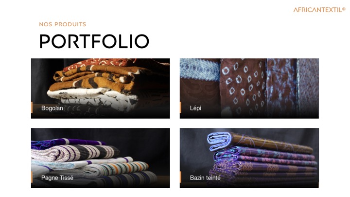 Portfolio_AfricanTextil TISSUS
